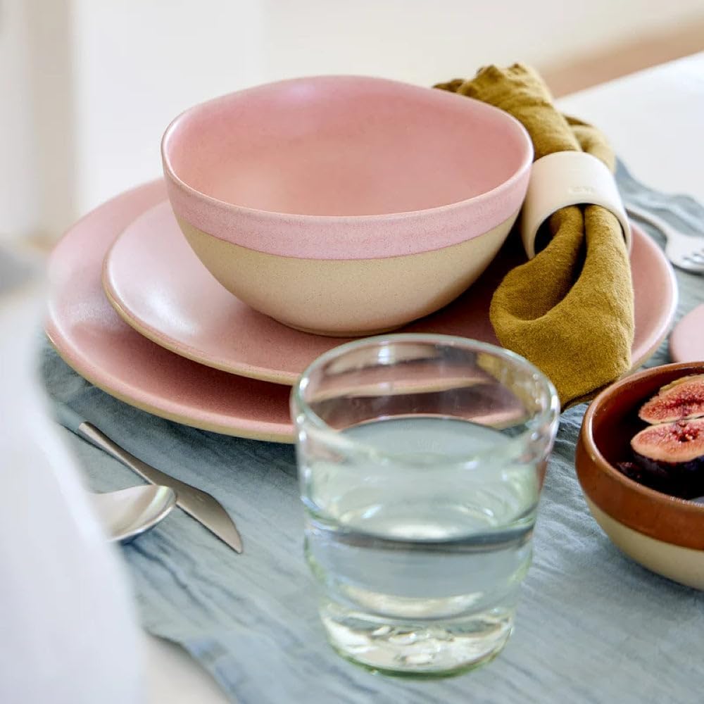 Costa Nova Frühstücksteller/Dessertteller Arenito Mauve Rose ø 22 cm - 6 Stück