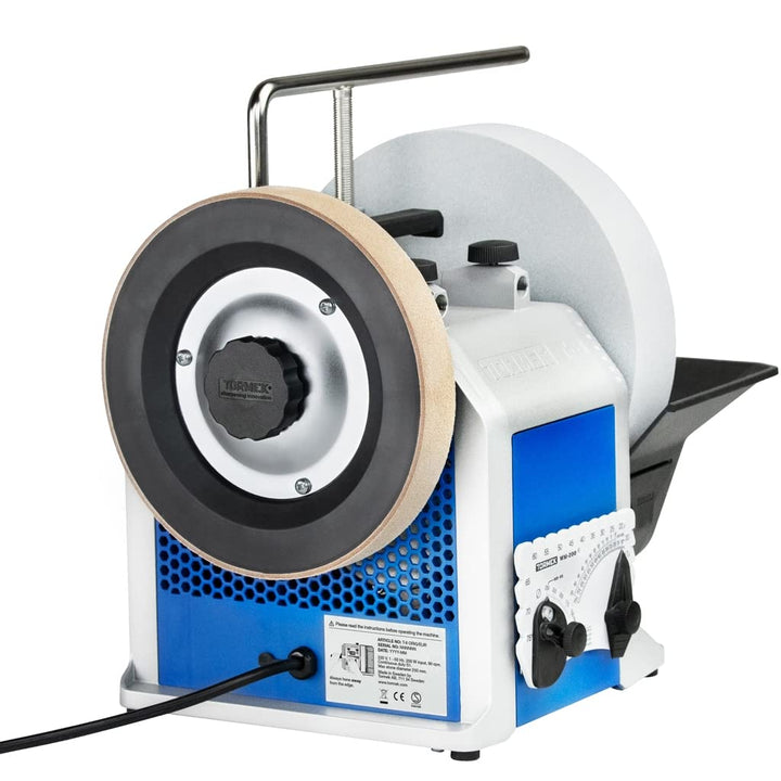 Tormek T-8 Original wassergekühltes Schleifsystem, DE-Version mit deutschem Handbuch, 200 W, 230 V