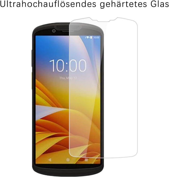 Displayschutzfolie für Zebra TC53 TC58 TC5301 Scanner, 3 Stück, Gehärtetes Glas, Hohe Auflösung, Bru