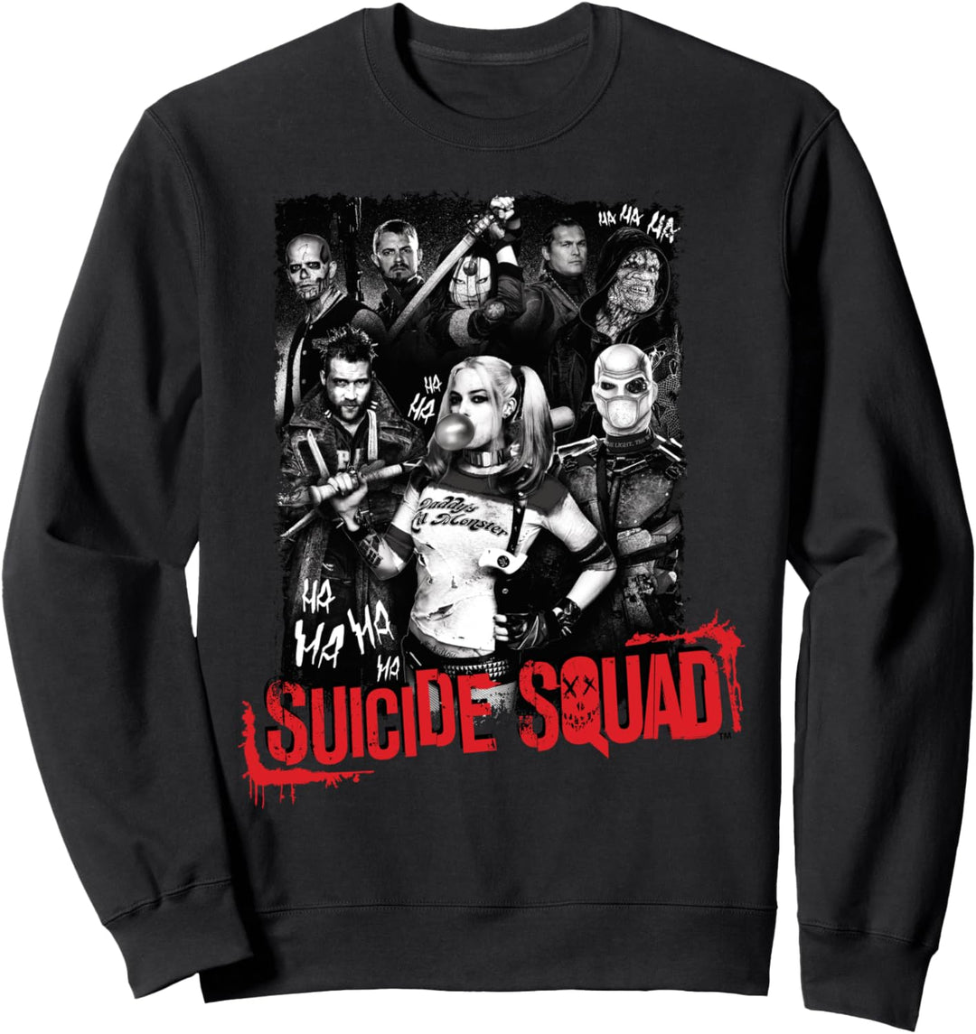 DC Suicide Squad Squad Gruppenfoto Sweatshirt