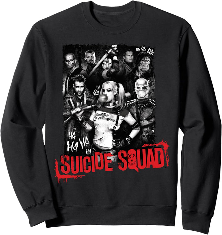 DC Suicide Squad Squad Gruppenfoto Sweatshirt
