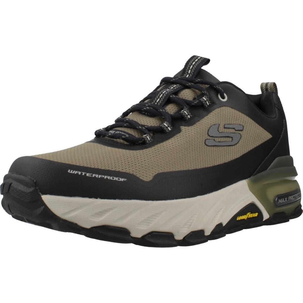 Skechers Unisex Max Protect Fast Track Sneakers 40 EU Olivgrün, 40 EU Olivgrün