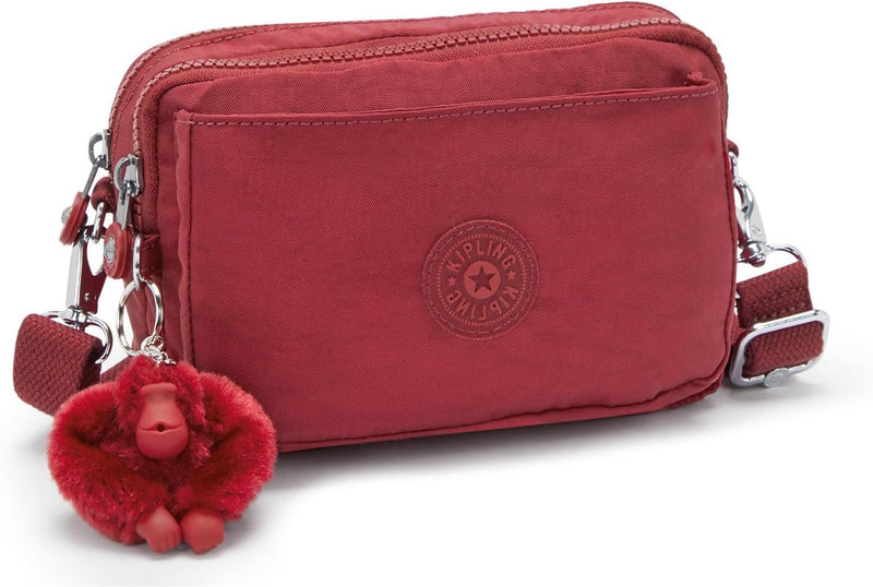 Kipling Damen Abanu Multi Umhängetasche, Funky Red
