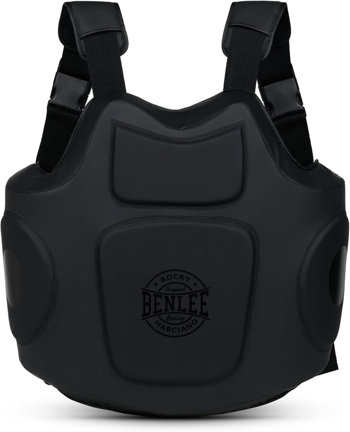 Benlee Rocky Marciano Unisex – Erwachsene Black Label TITANUS Artificial Leather Body Protector, one