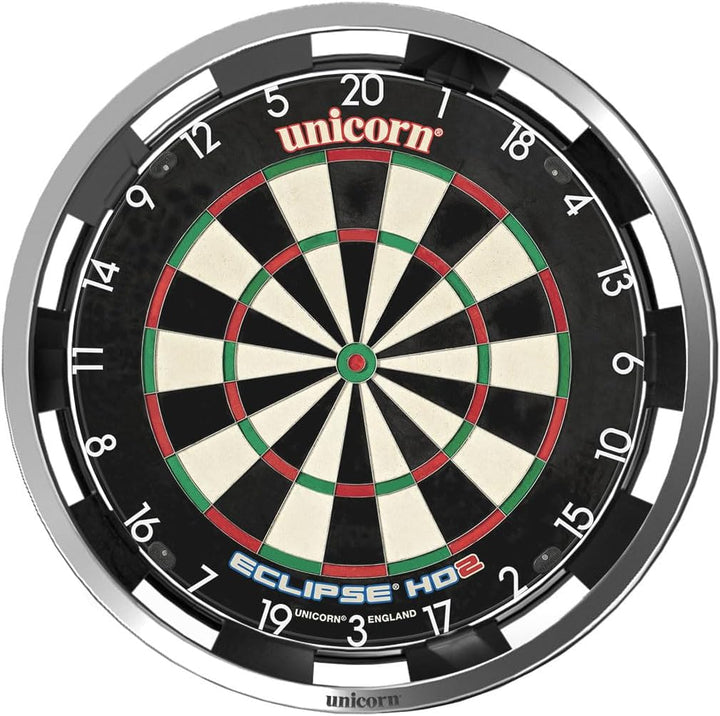 Unicorn Solar Flare Dartboard Surround mit integrierter Beleuchtung Single, Single