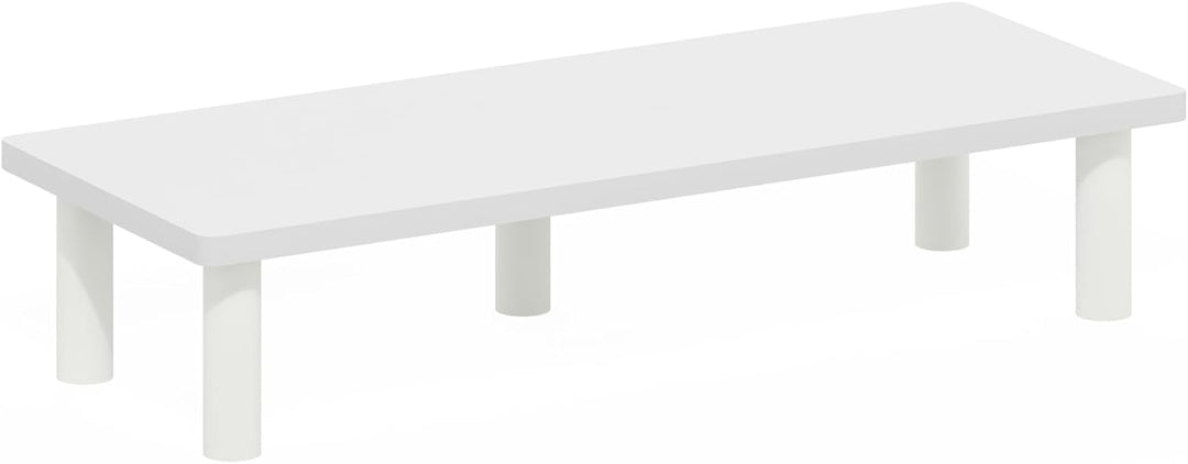 Furinno Turn-N-Tube Monitorständer, Weiss/Weiss, Weiss/Weiss