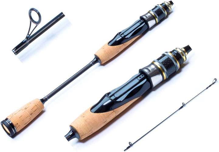 MiRoeFishing Angelcombo Forellen Angelset komplett sofort angelbereit ! 180cm UL-Carbonrute + bespul