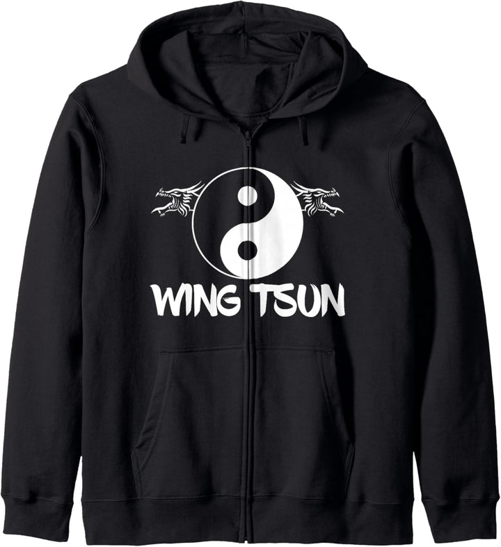 Wing Tsun Kampfsport I Wing Chun Geschenk Kampfsportverein Kapuzenjacke