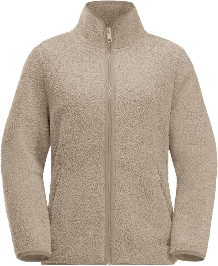 Jack Wolfskin Damen High Curl Jacket W Fleece-Jacke XL anis, XL anis