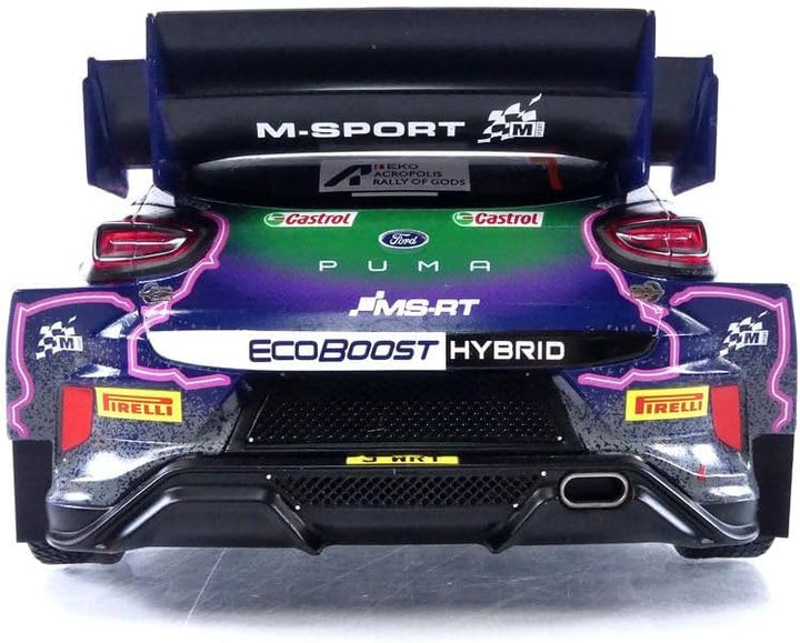 Passend für Ford Puma Rally1 Nº7 Loubet/Landais Rally Akropolis 1:18 IXO Models 18RMC138.22