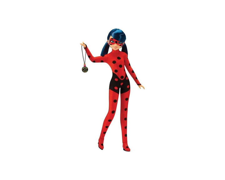BANDAI - Miraculous Ladybug - Puppe - Marinette - Ladybug Lucky Charm - 26 cm grosse Ankleidepuppe -