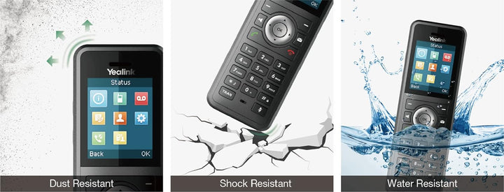 Yealink W59R robustes IP67-SIP DECT IP Mobilteil W59R Mobilteil, W59R Mobilteil