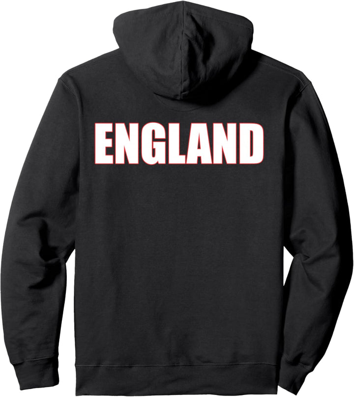England Rugby-Trikot englisch Rugby 2-seitige Pullover Hoodie