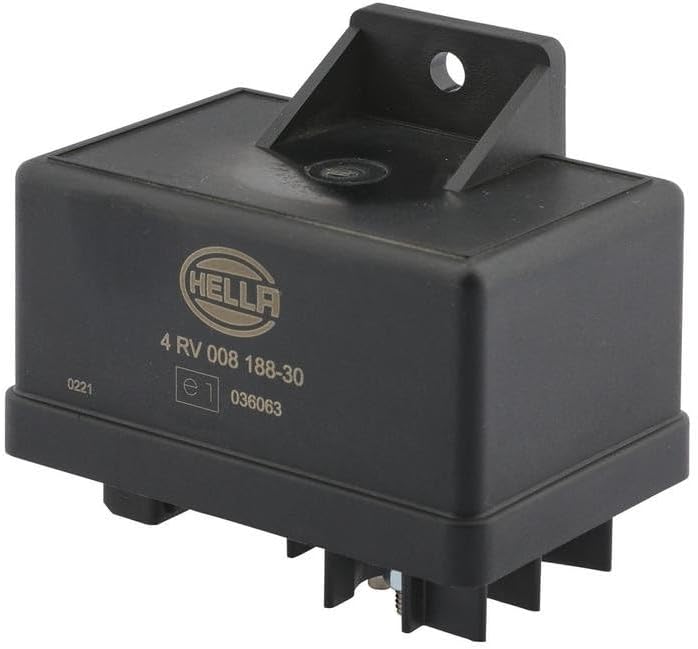 HELLA 4RV 008 188-301 Steuergerät, Glühzeit - 12V - 6-polig - Vorglühzeit: 8sec. - nachglühfähig - m