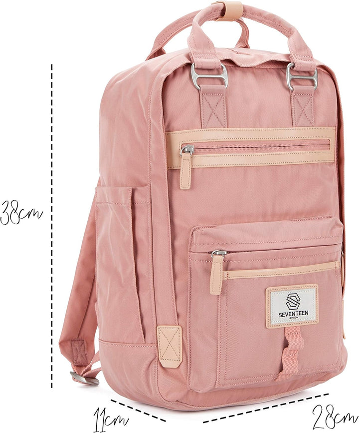 SEVENTEEN LONDON – Moderner, einfacher und unisex ‘Wimbledon’ Rucksack mit einem klassischen Design