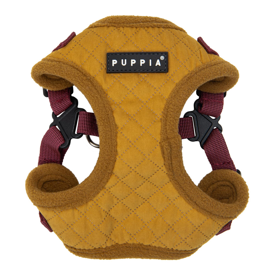 Puppia Irvin Comfort Hundegeschirr, Step-in, warm, Winter, Rautenmuster, Verstellbarer Hals und Brus