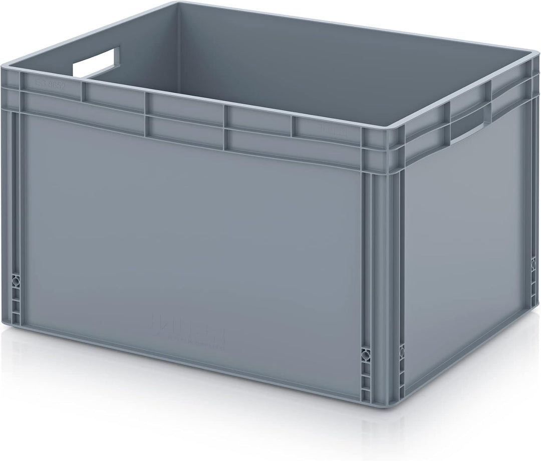 Auer Packaging 2x Eurobehälter-Eurobox 80 x 60 x 52 Euro Behälter 800x600x520 grosse Box Kunststoffb