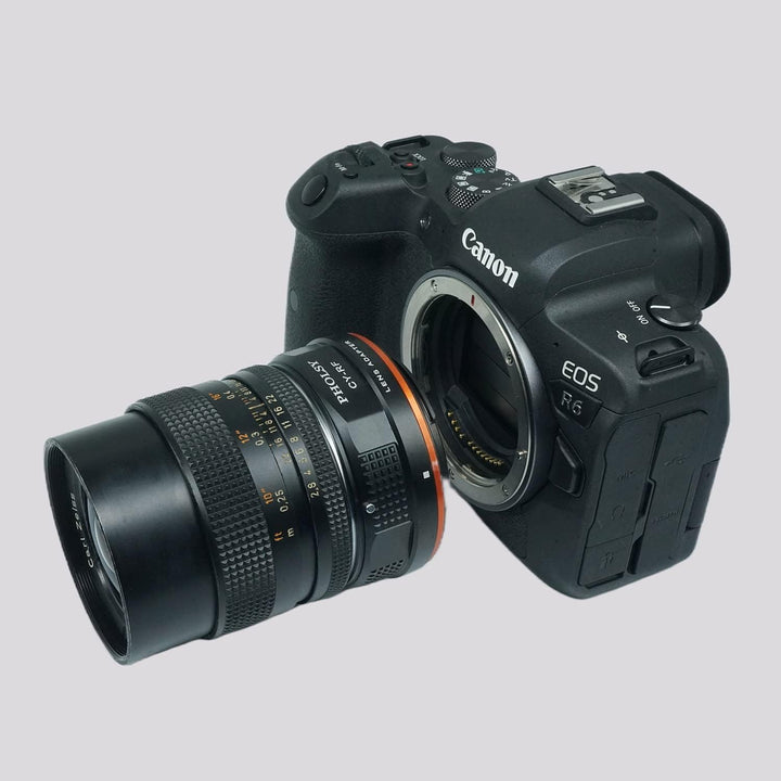 PHOLSY Objektivadapter Manueller Fokus Kompatibel with Contax/Yashica CY Mount Objektiv auf Canon EO