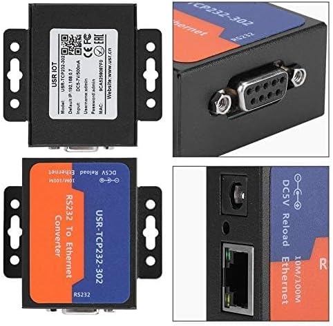 BGNing USR-TCP232-302 Tiny Grösse Seriell RS232 zu Ethernet TCP-IP-Server-Modul Ethernet Converter U