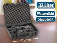 Xcase x Case Koffer: Staub- und wasserdichter Koffer, 51,5 x 41,5 x 20 cm, IP67 (Transportkoffer, Fo