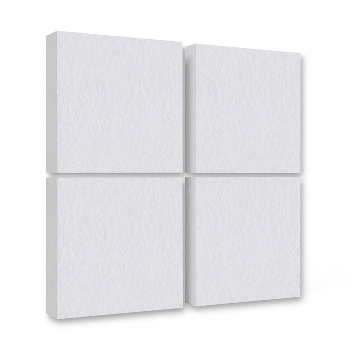 platino24 Schallabsorber COLORE aus Basotec G+ I Akustikpaneele mit Akustikfilz I 4 Wand-Paneele in