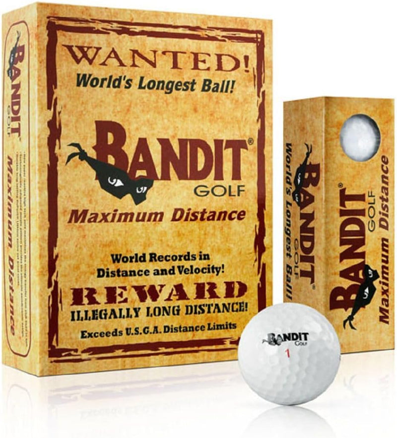Bandit Maximum Distance Golfbälle