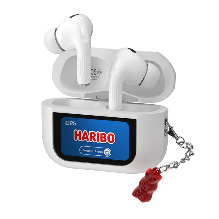HARIBO Bluetooth Kopfhörer Kabellose In-Ear-Kopfhörer mit LCD-Touchscreen Case, Bluetooth 5.4 TWS, N