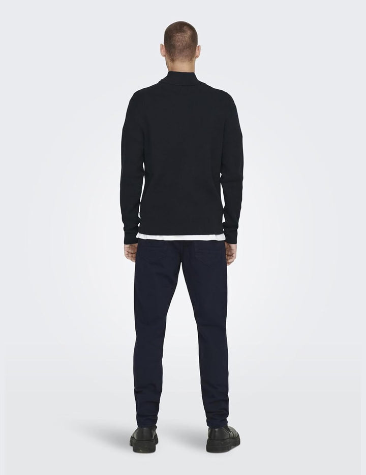 Only & Sons Male Strickpullover ONSPHIL Pullover XS Dark Navy, XS Dark Navy