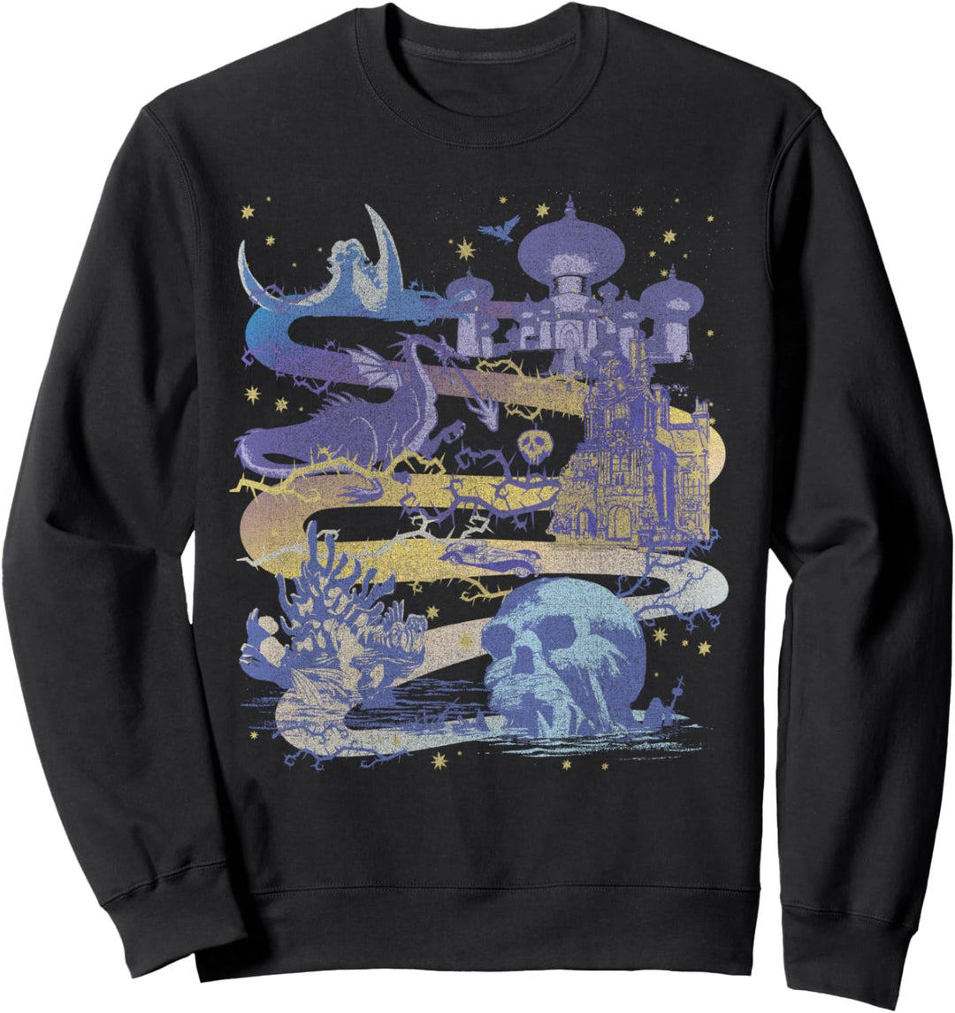 Disney Villains Map Sweatshirt
