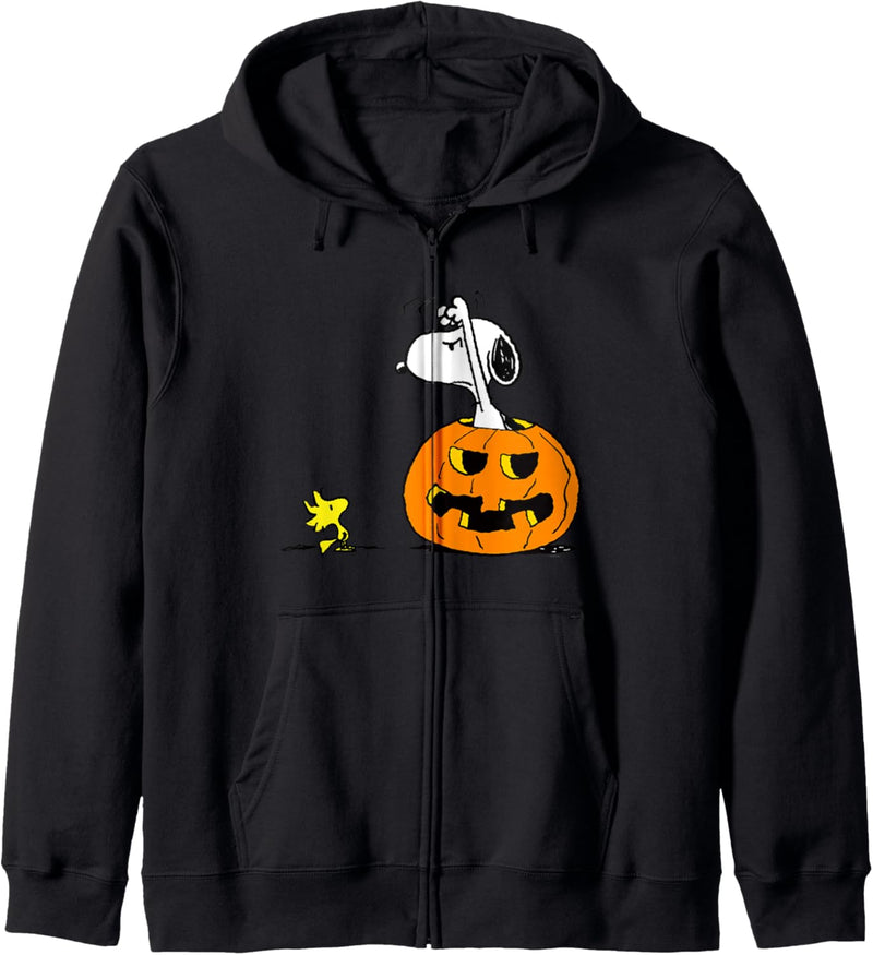 Peanuts Snoopy and Woodstock Nicht verängstigt Halloween Kapuzenjacke