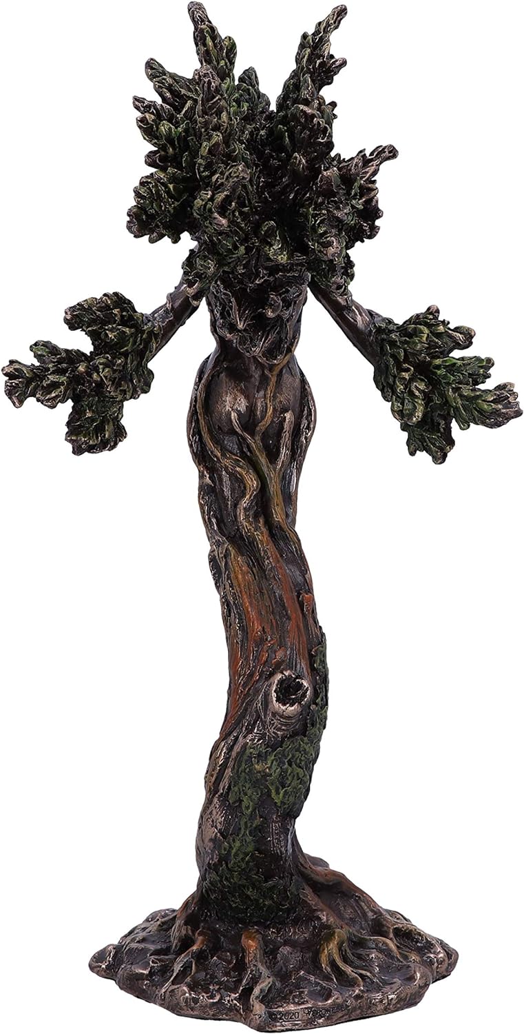 Nemesis Now Bronzefigur, Mythologische Wald-Nymphe, Elementar, 25 cm