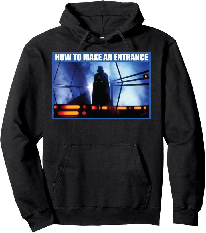 Star Wars Darth Vader How To Make An Entrance Pullover Hoodie