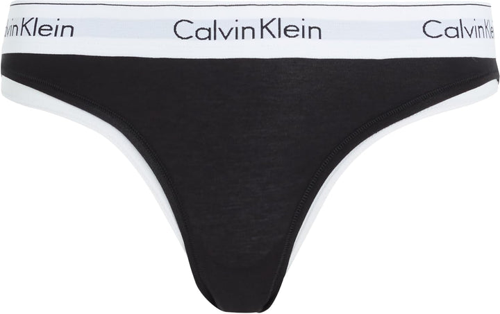 Calvin Klein Damen Slip Bikini Form Baumwolle mit Stretch XL Schwarz, XL Schwarz