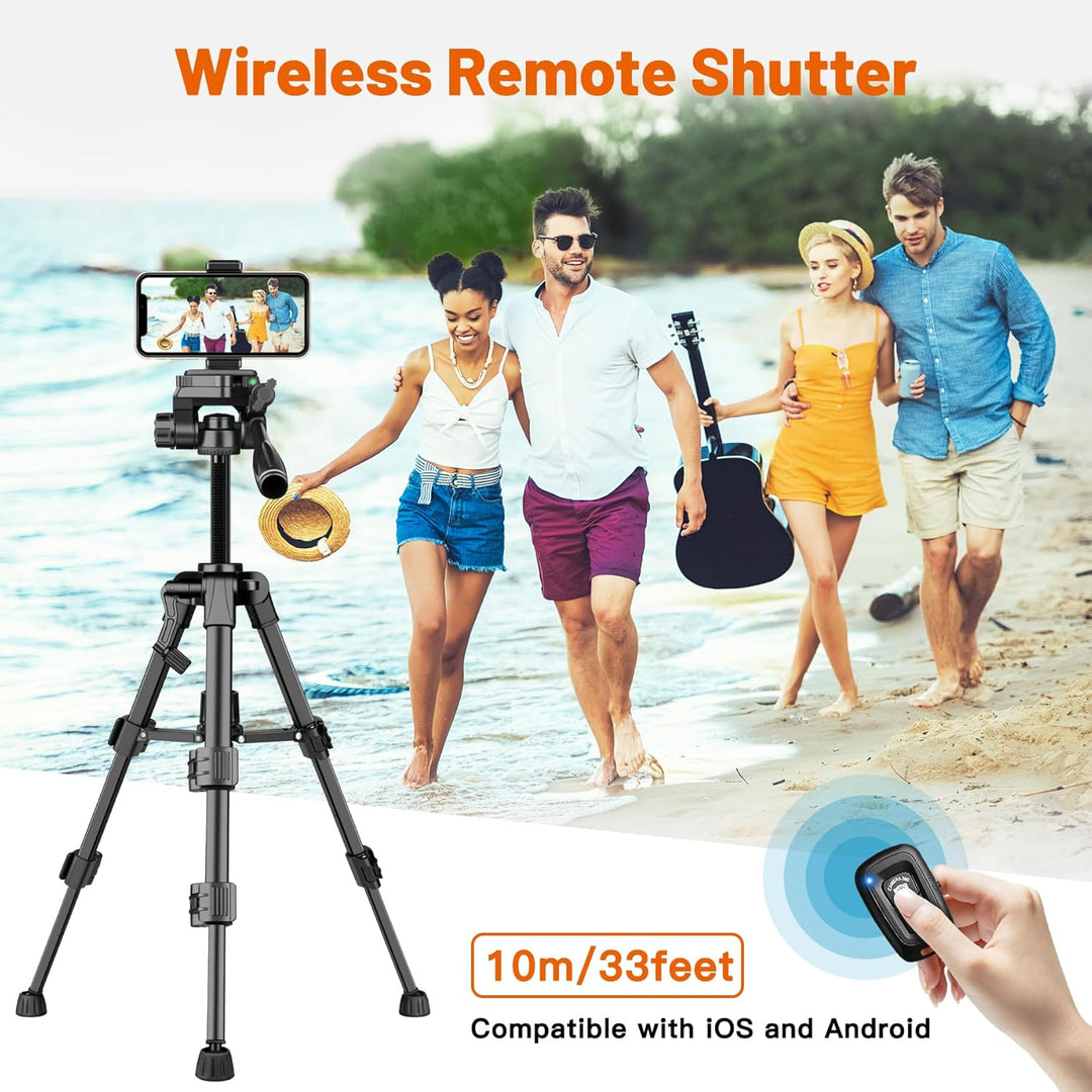 JOILCAN Mini Stativ 63.5cm, Aluminium Kamera Stativ für Cannon/Sony/DSLR Kamera/Video Camcorder/Proj