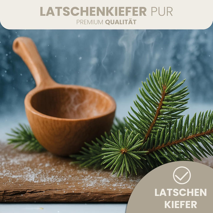 HAF Saunaaufguss Latschenkiefer 250 ml - Sauna Aufgussmittel mit natürlichen ätherischen Ölen - Saun