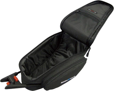 KlickFix 0217MS Unisex Fahrradtasche Contour Magnum Fahrradtasche, schwarz,STANDARD Single, Single