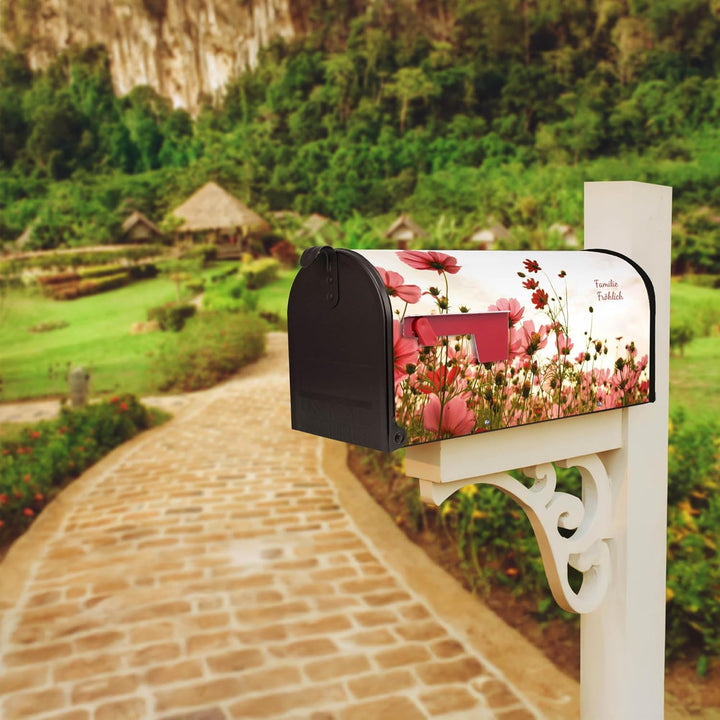 banjado® Amerikanischer Briefkasten individualisiert - US Mailbox/Letterbox mit Motiv Schmuckkörbche
