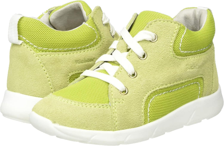 Richter Kinderschuhe Jungen Valentin Sneaker 22 EU Lime, 22 EU Lime