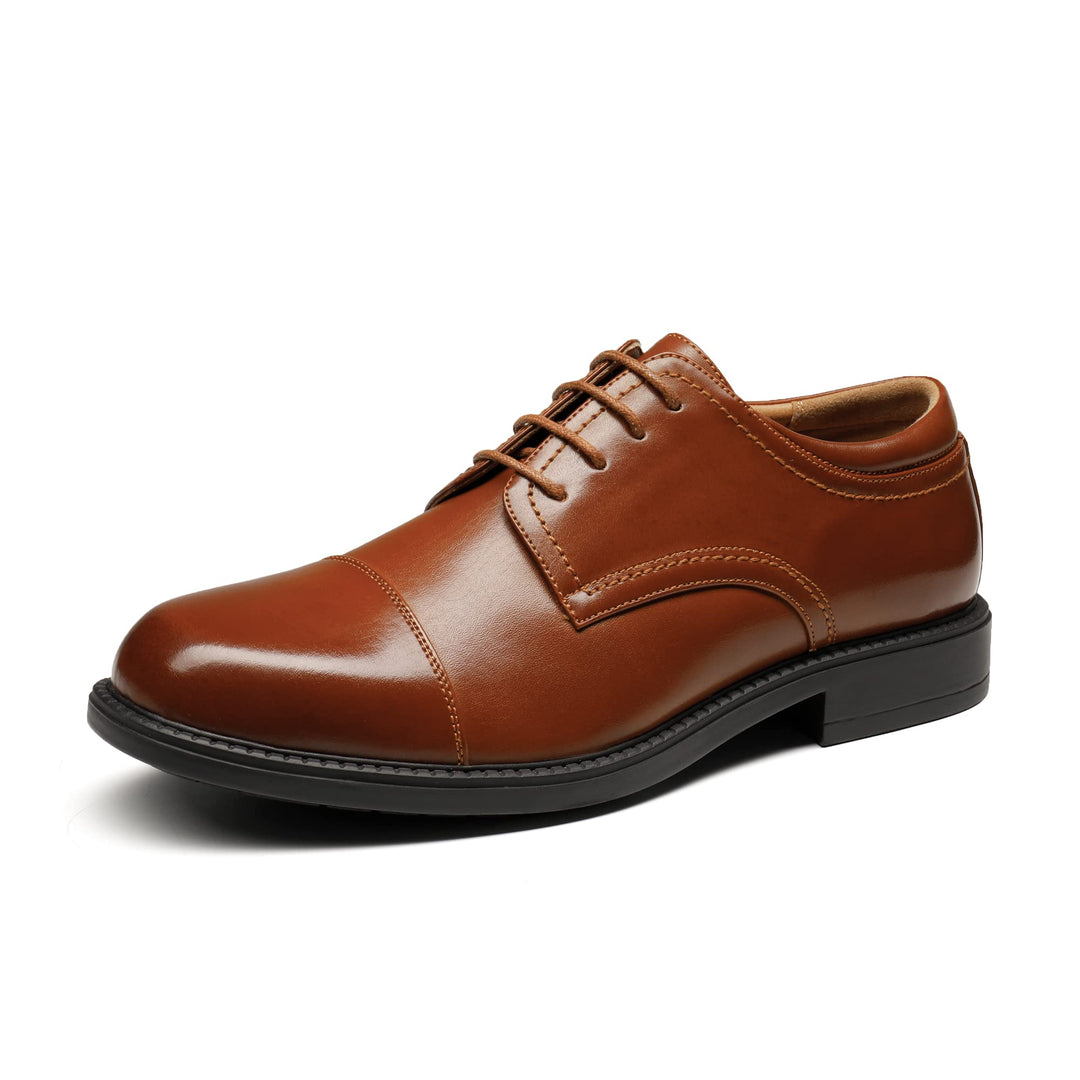 Bruno Marc Herren Anzugschuhe Business Schuhe Oxfords Derby Schnürhalbschuhe 40 EU Braun E, 40 EU Br