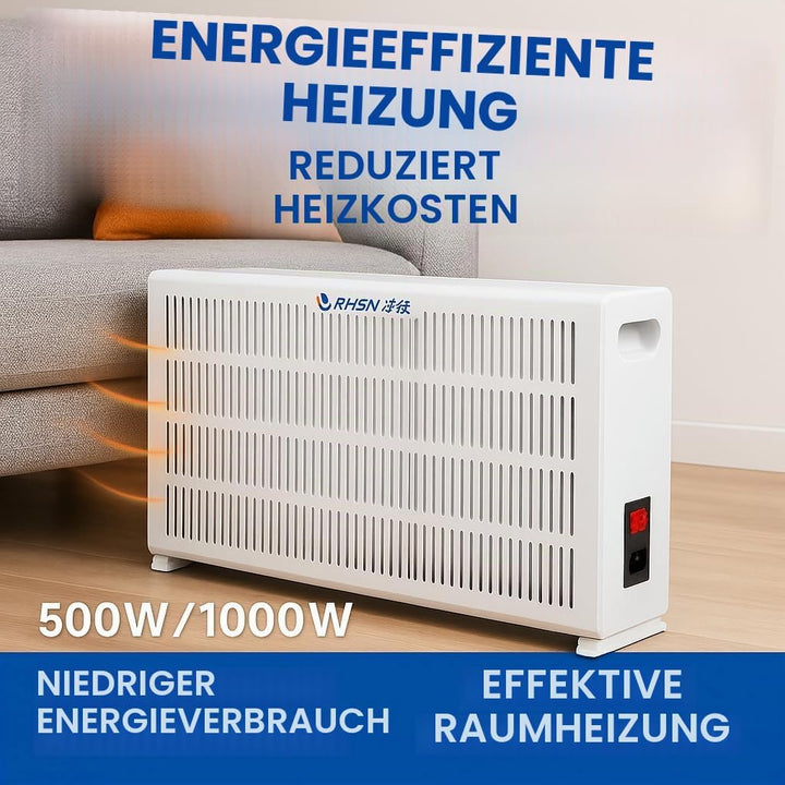 1000W Elektroheizung Standgerät, Electric Heating mit modernem Stil - Elektrisch heizung starke Wärm