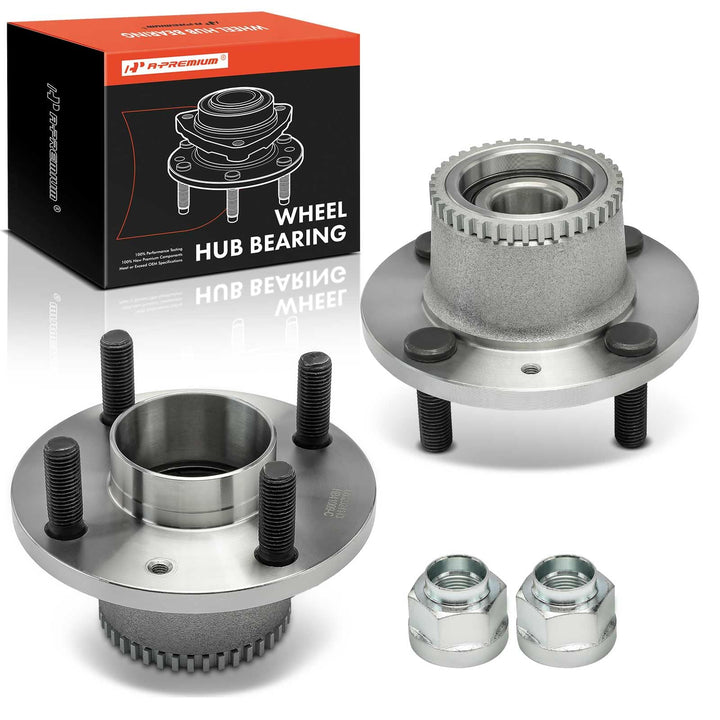 Frankberg 2x Radnabe Radlagersatz Hinterachse für Aveo/Kalos Kalos 1.2L 1.4L 2002-Heute 541009 Hinte