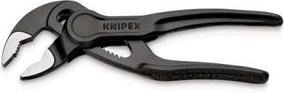 KNIPEX Cobra® XS, Mini-Wasserpumpenzange | Rohrzange, Edc-Mini, 100 mm, 87 00 100 & Electronic Super