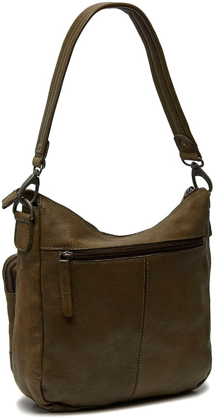 The Chesterfield Brand Washed Nitra Schultertasche Leder 29 cm
