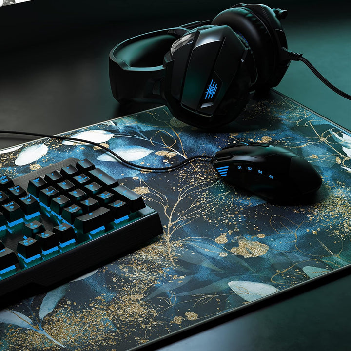 CSL - XXL Speed Gaming Mauspad Titanwolf 900 x 400mm - Mousepad - Tischunterlage Large Size - verbes