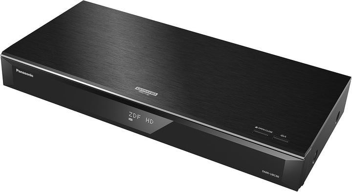 Panasonic DMR-UBC90EGK Ultra HD Blu-ray Recorder (2TB HDD, 4K Blu-ray Disc, UHD TV Kabelempfang, 3 x