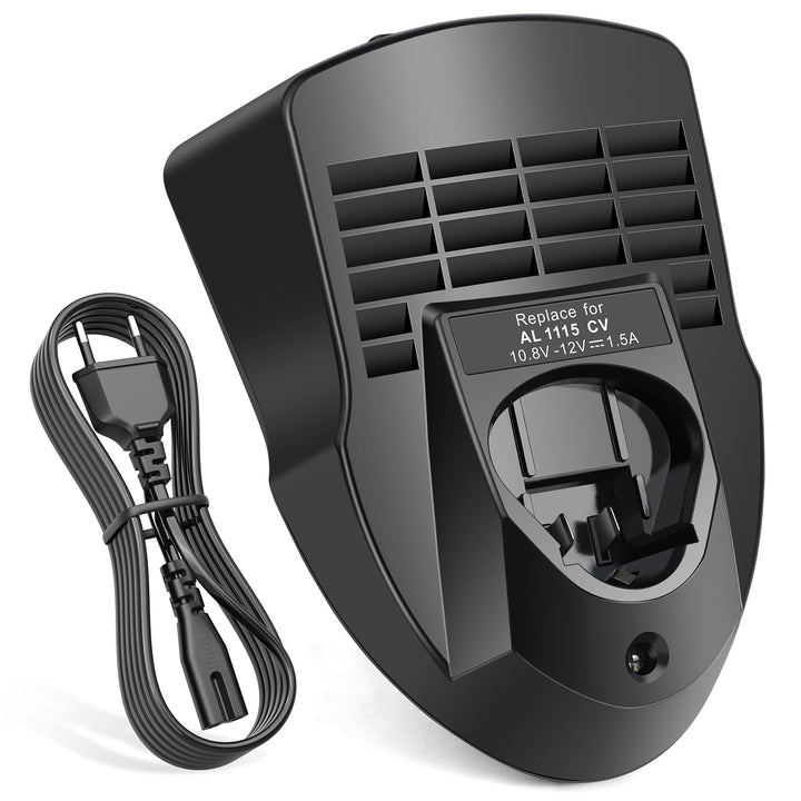 Akku-Ladegerät für Bosch BC330, Ersatz-Ladegerät für Bosch Elektrowerkzeug-Akkus 10,8V-12V BC430 BC6