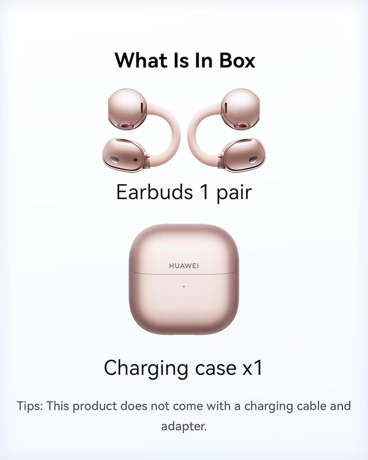 HUAWEI FreeClip 2, Open-Ear-Kopfhörer, Kabellos Bluetooth Kopfhörer, Besonders leicht für ganztägige