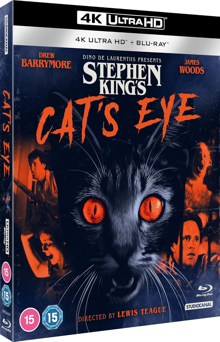 Cat's Eye [4K UHD and Blu-ray] [2022] [Region A & B & C], Blu-ray