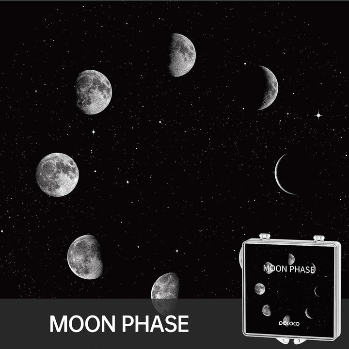 Realistische Scheiben Mond und Stern - Discs für POCOCO Galaxy Lite Star Projector Home Planetarium,