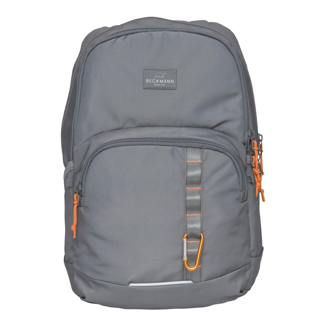 Beckmann Sport Junior Green Orange Schulrucksack, ergonomisch, mit Laptopfach